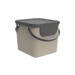 ROTHO Albula Cappuccino - contenitore per la raccolta differenziata - 40l