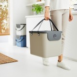 ROTHO Albula Cappuccino - contenitore per la raccolta differenziata - 40l