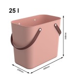 ROTHO Albula Style rosa - borsa - 25l
