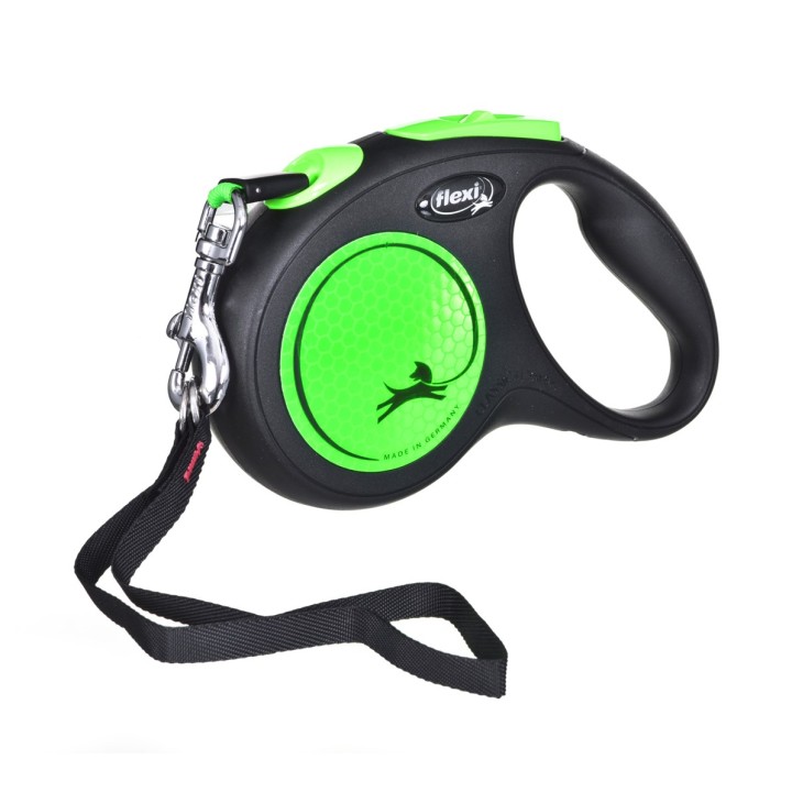 FLEXI Guinzaglio retrattile New Neon M - 5 m