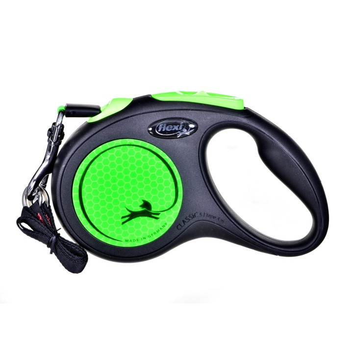 FLEXI Guinzaglio retrattile New Neon M - 5 m
