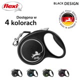 Flexi Black Design M 5 m guinzaglio retrattile per cani