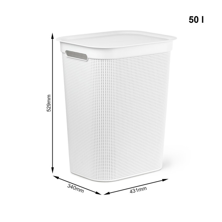 ROTHO Brisen - cesto per la biancheria - 50l
