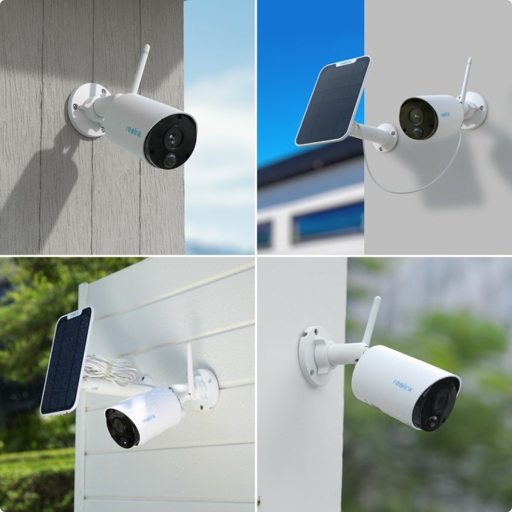 Reolink Serie Argus B320 - 3MP Telecamera di Sicurezza Esterna a Batteria con Rilevamento Persone/Veicoli Audio Bidirezionale