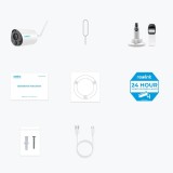 Reolink Serie Argus B320 - 3MP Telecamera di Sicurezza Esterna a Batteria con Rilevamento Persone/Veicoli Audio Bidirezionale