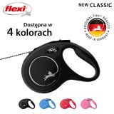 Flexi Guinzaglio retrattile per cani New CLASSIC 5 m nero
