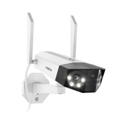 Reolink Duo Series W730 - 4K Telecamera WiFi esterna a doppio obiettivo Visuale panoramica 180° Rilevamento persone/veicoli/anim
