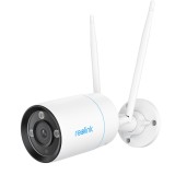 Reolink W330 - 4K Wi-Fi 6 Telecamera 2.4/5 GHz Wi-Fi Dual-Band Visione Notturna a Colori Rilevamento Persone/Veicoli/Animali