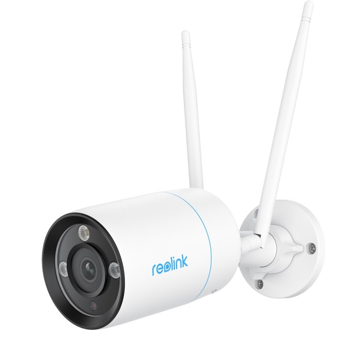 Reolink W330 - 4K Wi-Fi 6 Telecamera 2.4/5 GHz Wi-Fi Dual-Band Visione Notturna a Colori Rilevamento Persone/Veicoli/Animali