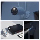 Reolink W330 - 4K Wi-Fi 6 Telecamera 2.4/5 GHz Wi-Fi Dual-Band Visione Notturna a Colori Rilevamento Persone/Veicoli/Animali