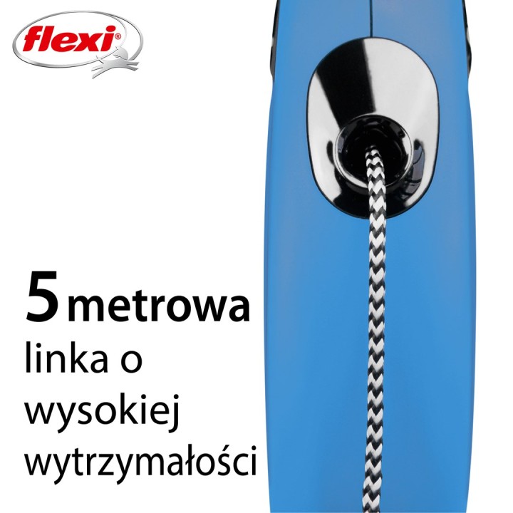Flexi Guinzaglio retrattile per cani New Classic 5 m