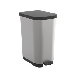ROTHO Ribo Silver - bidone a pedale – 35l