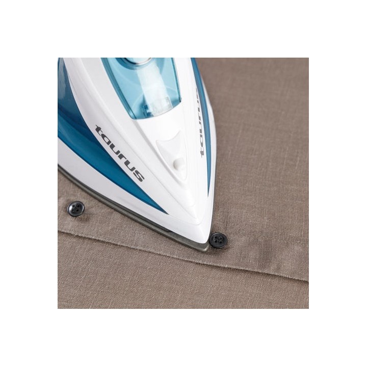 Taurus BALI 3200 X-SLIDE Ferro da stiro a secco e vapore piastra ceramica 3200 W Blu Bianco