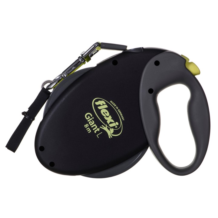 TRIXIE NEON GIANT L 8 m Guinzaglio retrattile per cani nero giallo