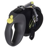 TRIXIE NEON GIANT L 8 m Guinzaglio retrattile per cani nero giallo