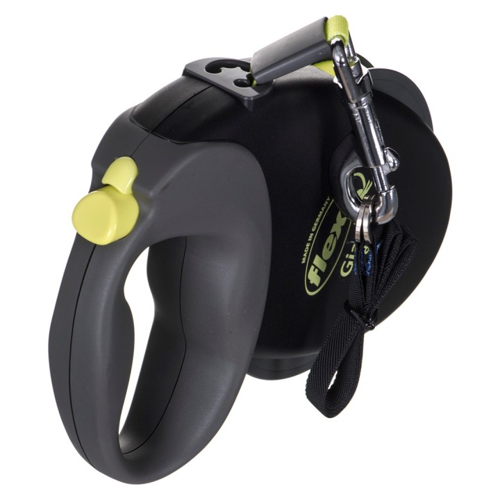 TRIXIE NEON GIANT L 8 m Guinzaglio retrattile per cani nero giallo