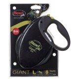 TRIXIE NEON GIANT L 8 m Guinzaglio retrattile per cani nero giallo