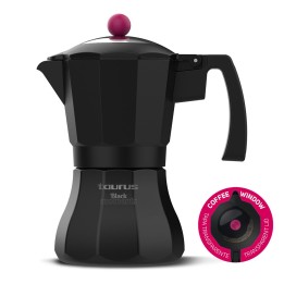 Macchina da caffè per 6 tazze Taurus nero Moments KCP9006l