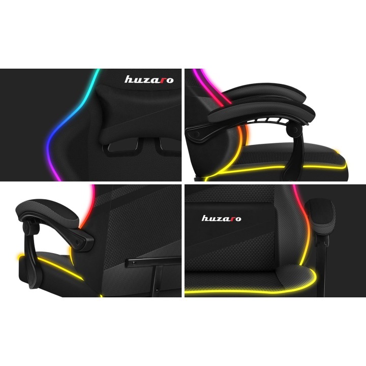 Sedia gaming - Huzaro Force 4.4 RGB nero