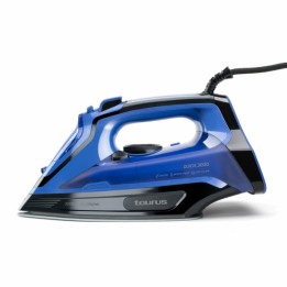 Taurus Quios 3000 Ferro da stiro a secco e vapore piastra ceramica 3000 W Nero Blu