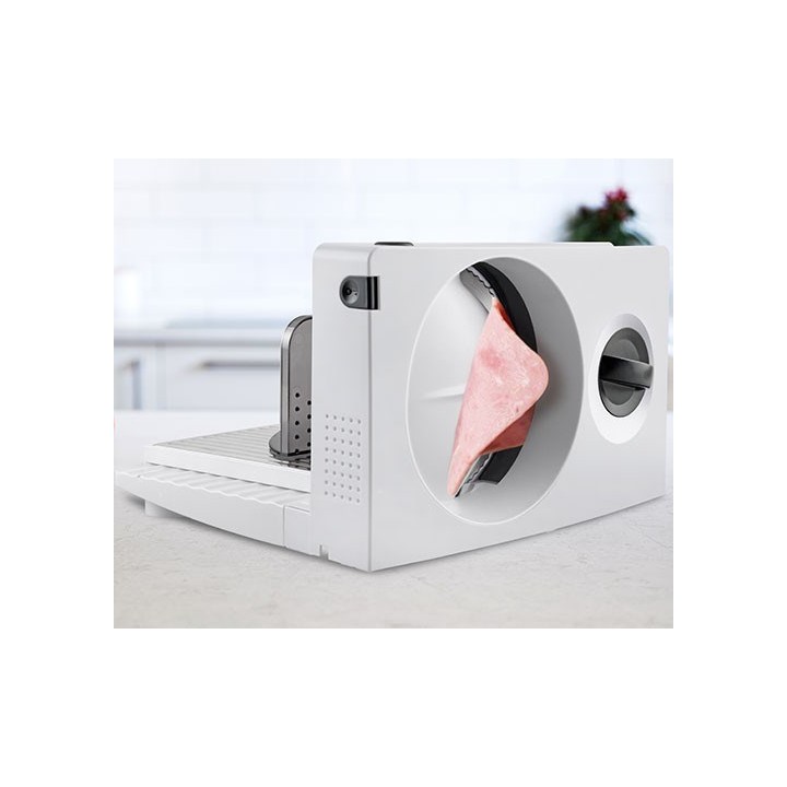 Taurus Affettatrice Pieghevole Cutmaster Compact Elettrica 100 W Bianca