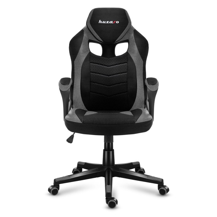 Huzaro FORCE 2.5 Poltrona gaming grigia MESH Seduta in rete Nero Grigio