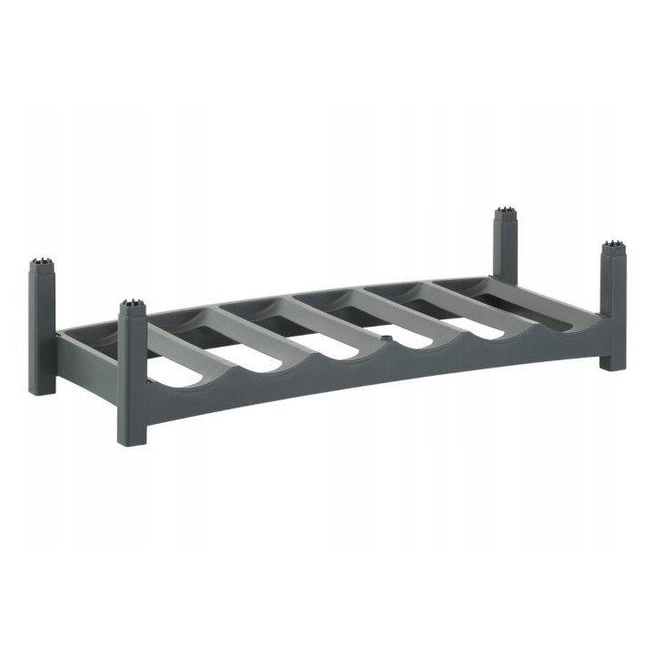 ROTHO Vario Wine Rack Anthracite - supporto per 6 bottiglie