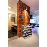 ROTHO Vario Wine Rack Anthracite - supporto per 6 bottiglie
