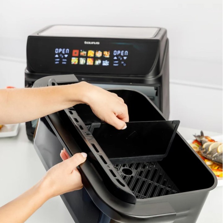 Friggitrice senza grassi con cestello lungo e griglia Taurus 973004000