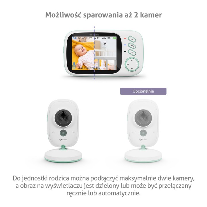 TrueLife NannyCam H32 Pro baby monitor