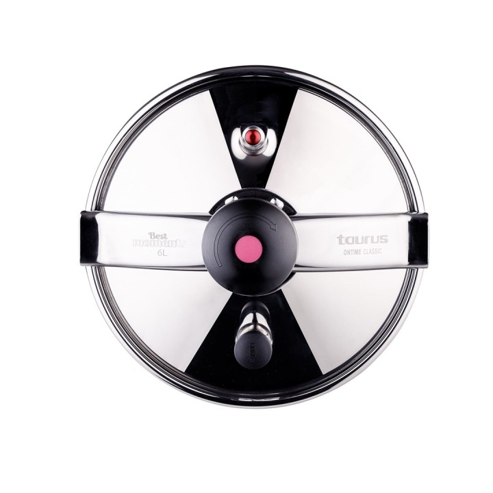 Pentola a pressione 6l Taurus Classic Moments KPC5006 (acciaio inossidabile)