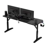 Huzaro Hero 4.6 Scrivania gaming nera