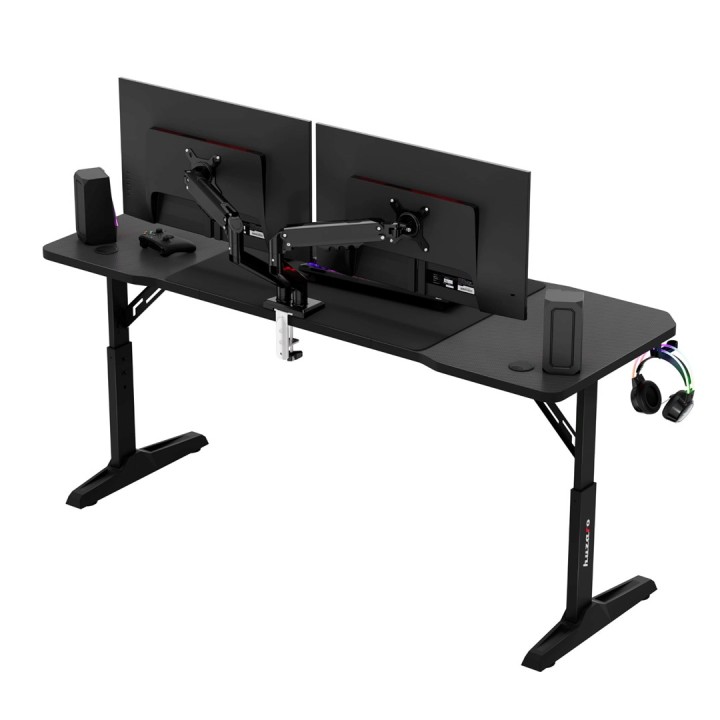 Huzaro Hero 4.6 Scrivania gaming nera