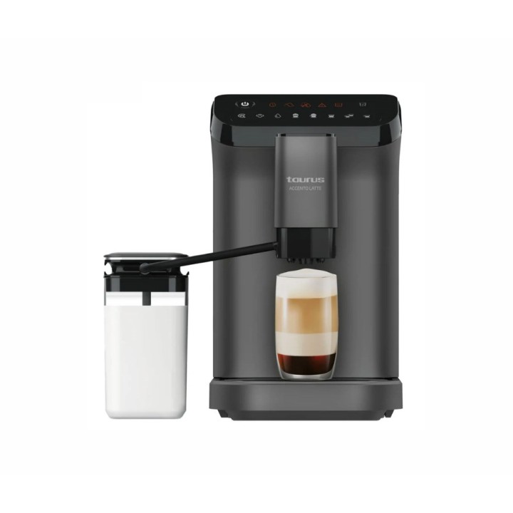 Taurus Accento Latte Macchina per espresso 20 bar Bianco Caffè