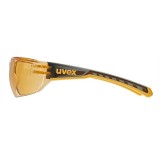 UVEX Equate occhiali ciclismo fumo/arancione