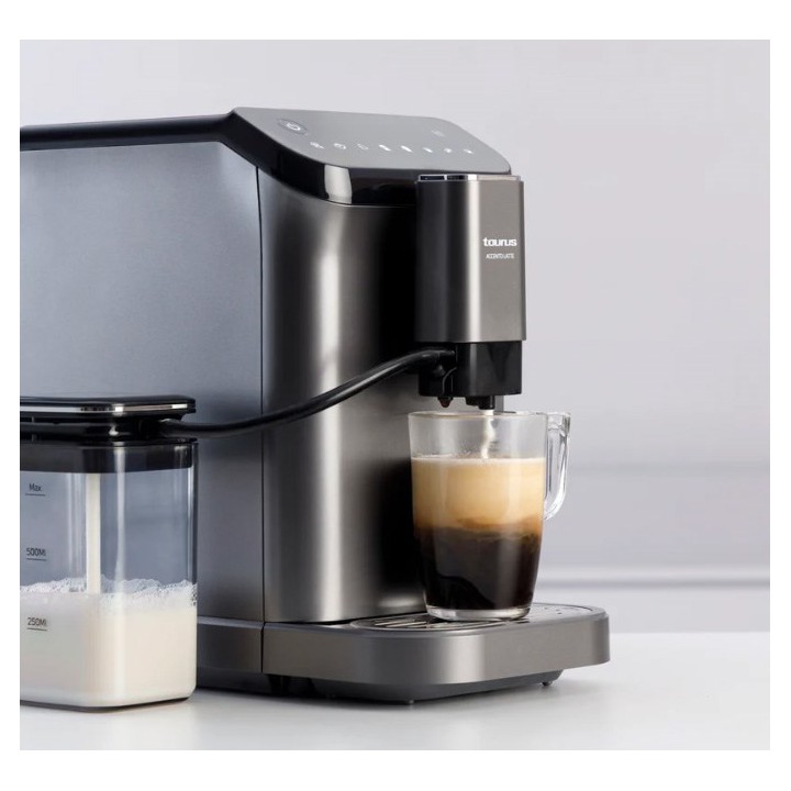Taurus Accento Latte Macchina per espresso 20 bar Bianco Caffè