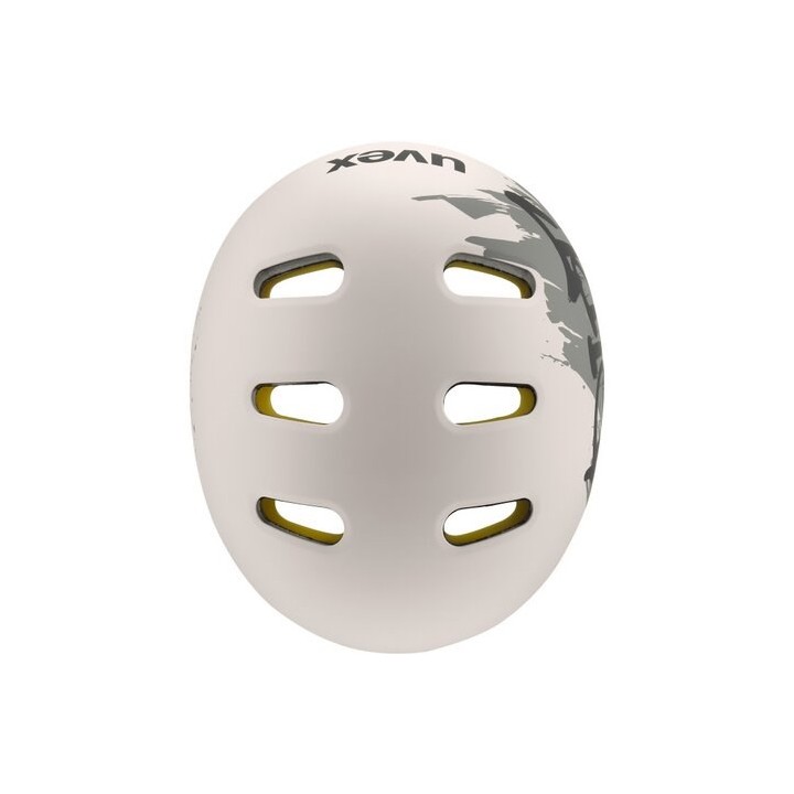 UVEX Casco ciclismo bambino Kid 4 Style MIPS grigio caldo