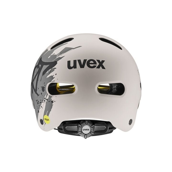 UVEX Casco ciclismo bambino Kid 4 Style MIPS grigio caldo