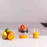 Taurus CITRUS COMPACT Spremiagrumi manuale 30 W Nero Arancione Trasparente
