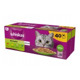 WHISKAS Mix Preferiti in gelatina - cibo umido per gatti - 40x85 g