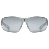 UVEX Equate occhiali ciclismo bianco opaco/specchiato argento