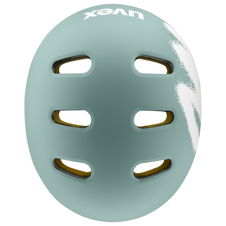 UVEX Casco ciclismo bambino Kid 4 Style MIPS verde