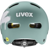 UVEX Casco ciclismo bambino Kid 4 Style MIPS verde