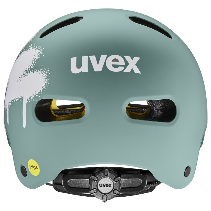 UVEX Casco ciclismo bambino Kid 4 Style MIPS verde