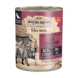 WIEJSKA ZAGRODA Forest Flavors Cinghiale con manzo - cibo umido per cani - 800g