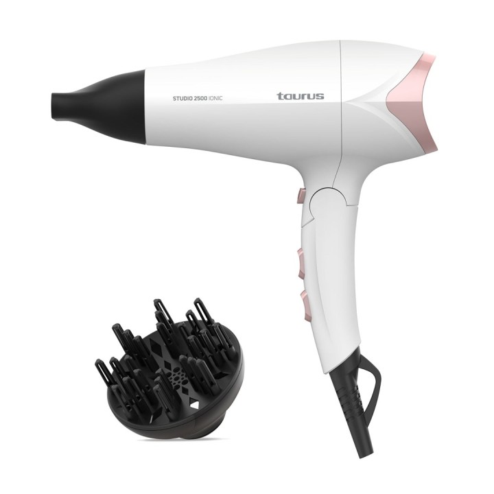 Taurus STUDIO 2500 IONIC Asciugacapelli 2400 W Bianco