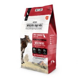 WIEJSKA ZAGRODA Monoprotein Manzo - cibo secco per cani - 6kg