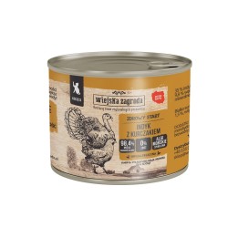 WIEJSKA ZAGRODA Tacchino e pollo per gattini - cibo umido per gatti - 200g