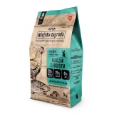 WIEJSKA ZAGRODA Gattini Pollo con salmone - cibo secco per gatti - 5kg