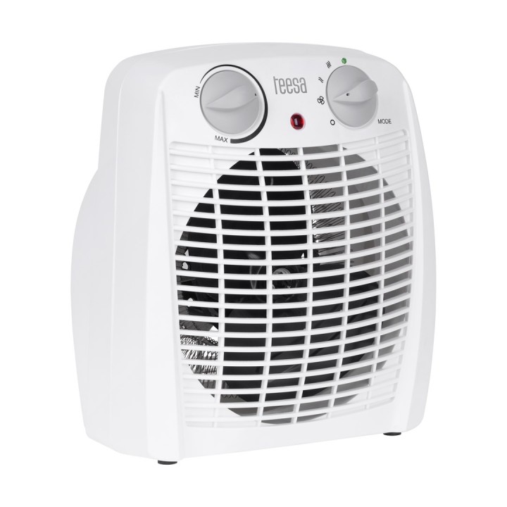 Teesa TSA8059 Riscaldatore elettrico per interni bianco 2000 W Riscaldatore elettrico con ventola